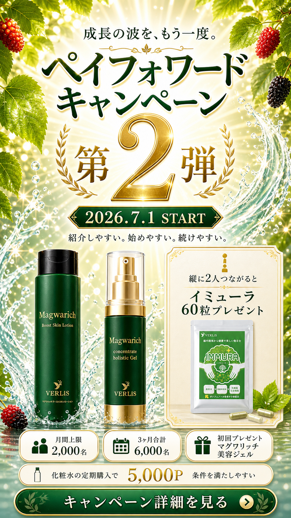 ペイフォワードキャンペーン 第2弾 2026.7.1 START